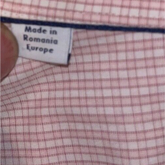 ETON Slim Button Down Dress Shirt Spread Collar Check/Plaid 17.5 44 - Picture 5 of 7